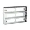 LED 3 delt krom udskiftningsramme krom