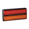 LED 2 delt slimline kombinations baglygte sort