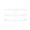 LED strip kombi stop/indikator baglygte 12V krom - Billede 3
