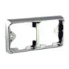 LED 2 delt udskiftningsramme krom