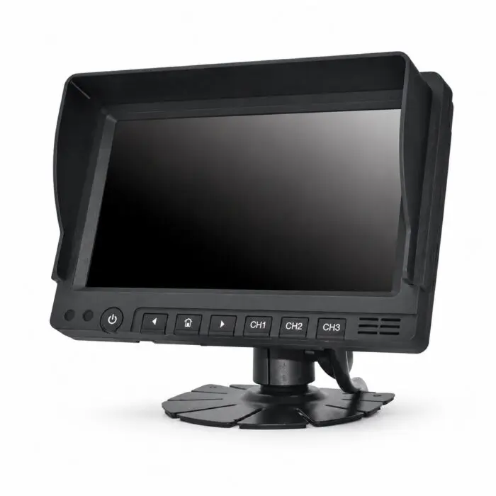 Kamera monitor 7" med 1 kamera indgang