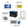 Lithiumbatteri SF-320 12,8V 320Ah LiFePO4 - Billede 4