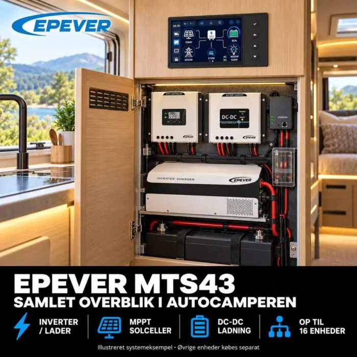 Alternative view of EPEVER MTS43 Local Monitoring Unit