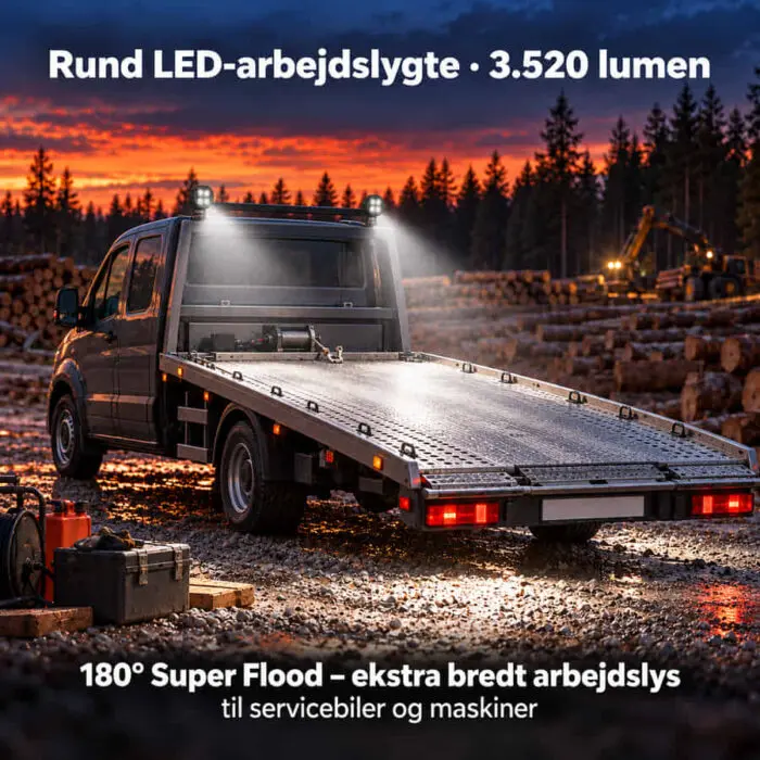Alternative view of Arbejdslampe 3520LM Rund 3"