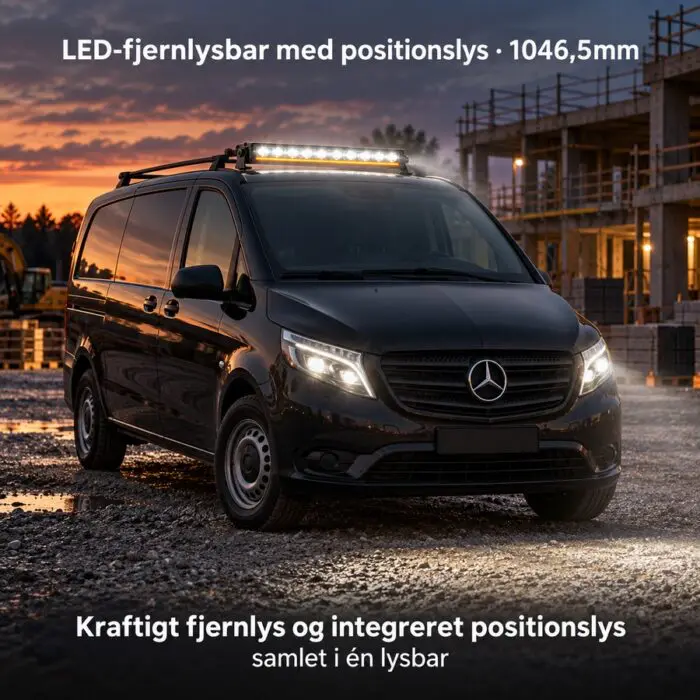 Alternative view of LED Fjernlys bar 1046mm 14700 Lumen