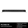 LED-lysbar 851mm med advarselslys – 14400 lumen