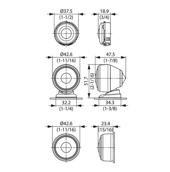 Kenwood XS1704 Komponentsæt Guld serie - Billede 4