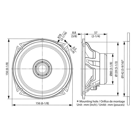 Kenwood XS1704 Komponentsæt Guld serie - Billede 5