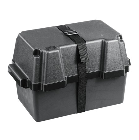 Batterikasse Sort