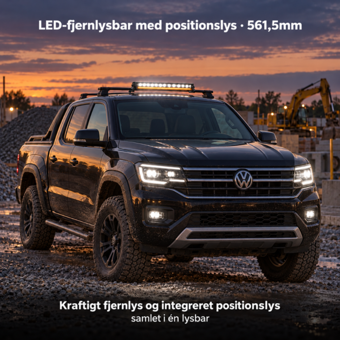 Alternative view of LED Fjernlys bar 561mm 7350 Lumen